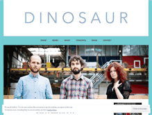 Tablet Screenshot of dinosaurtrio.com